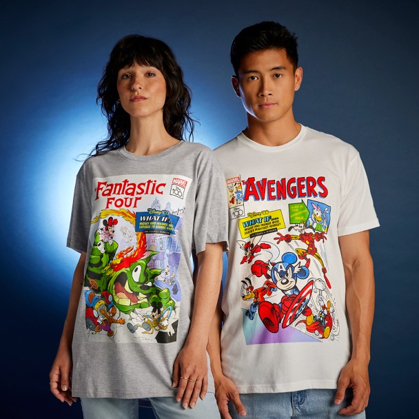 Mickey Mouse and Friends – shopDisney for T-Shirt | – Comic Fantastic Four Adults Disney100