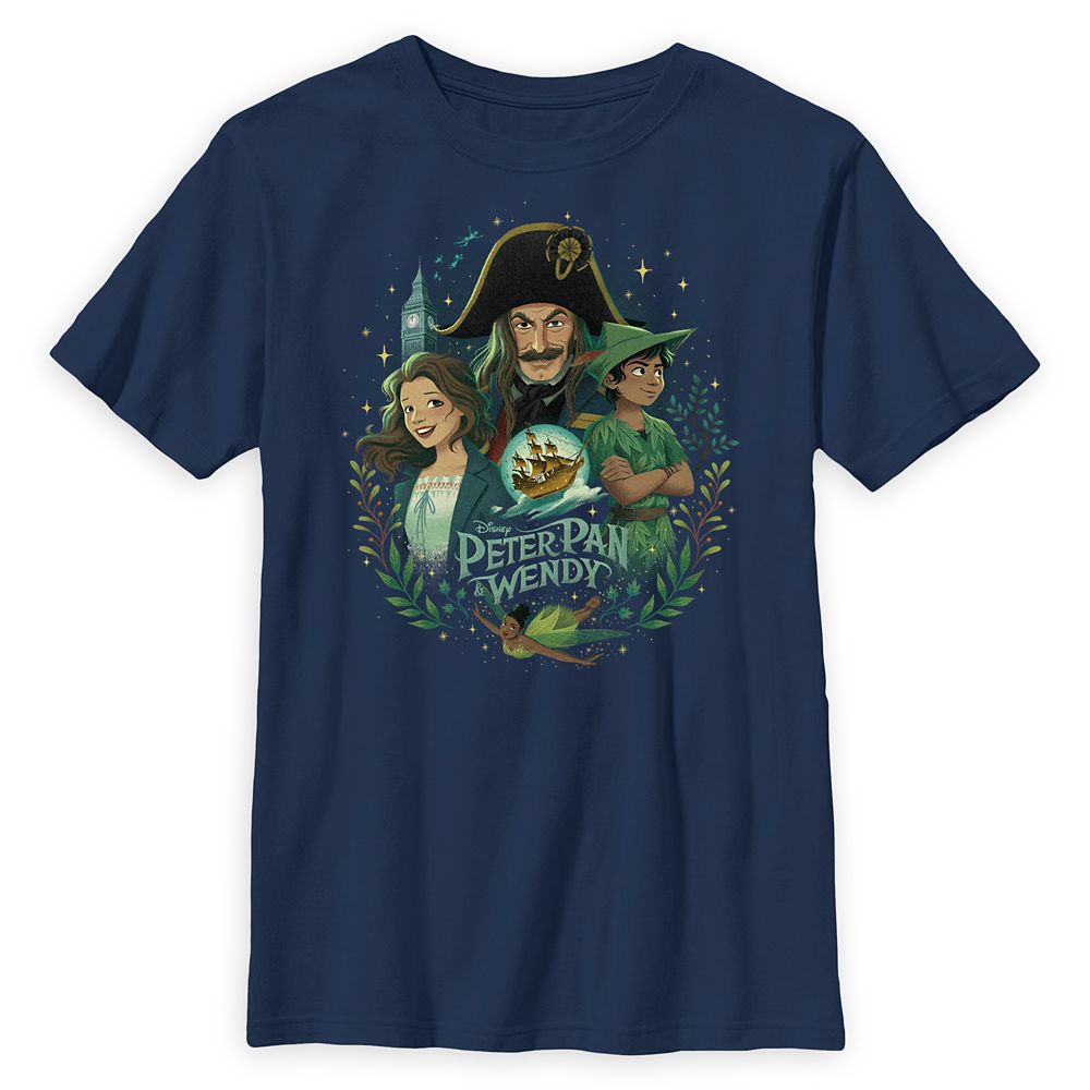 Peter Pan & Wendy Cast T-Shirt for Kids – Live Action Film released today