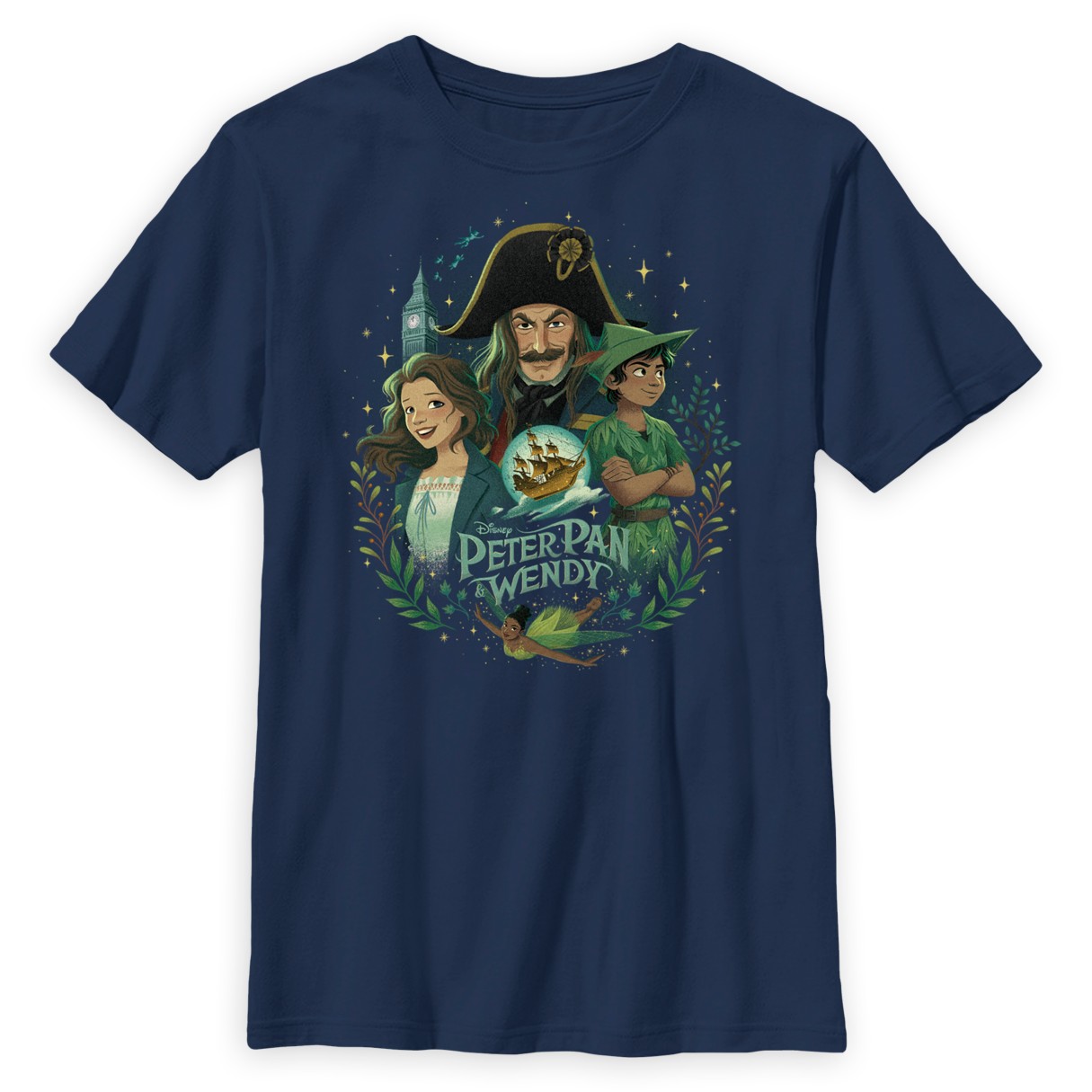 Peter Pan & Wendy Action – Cast Live shopDisney Kids for Film T-Shirt 