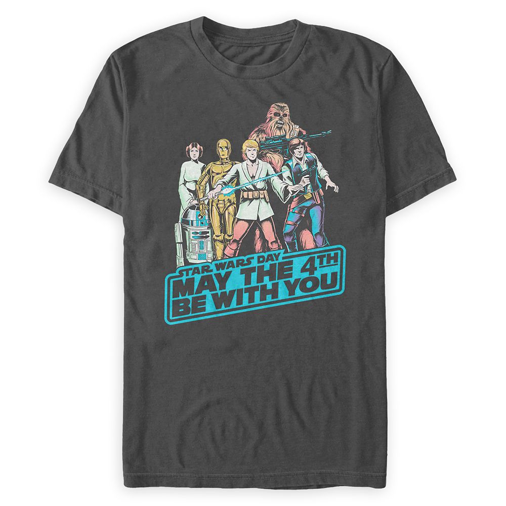 Star Wars Day May the 4th Be with You T-Shirt for Adults Official shopDisney