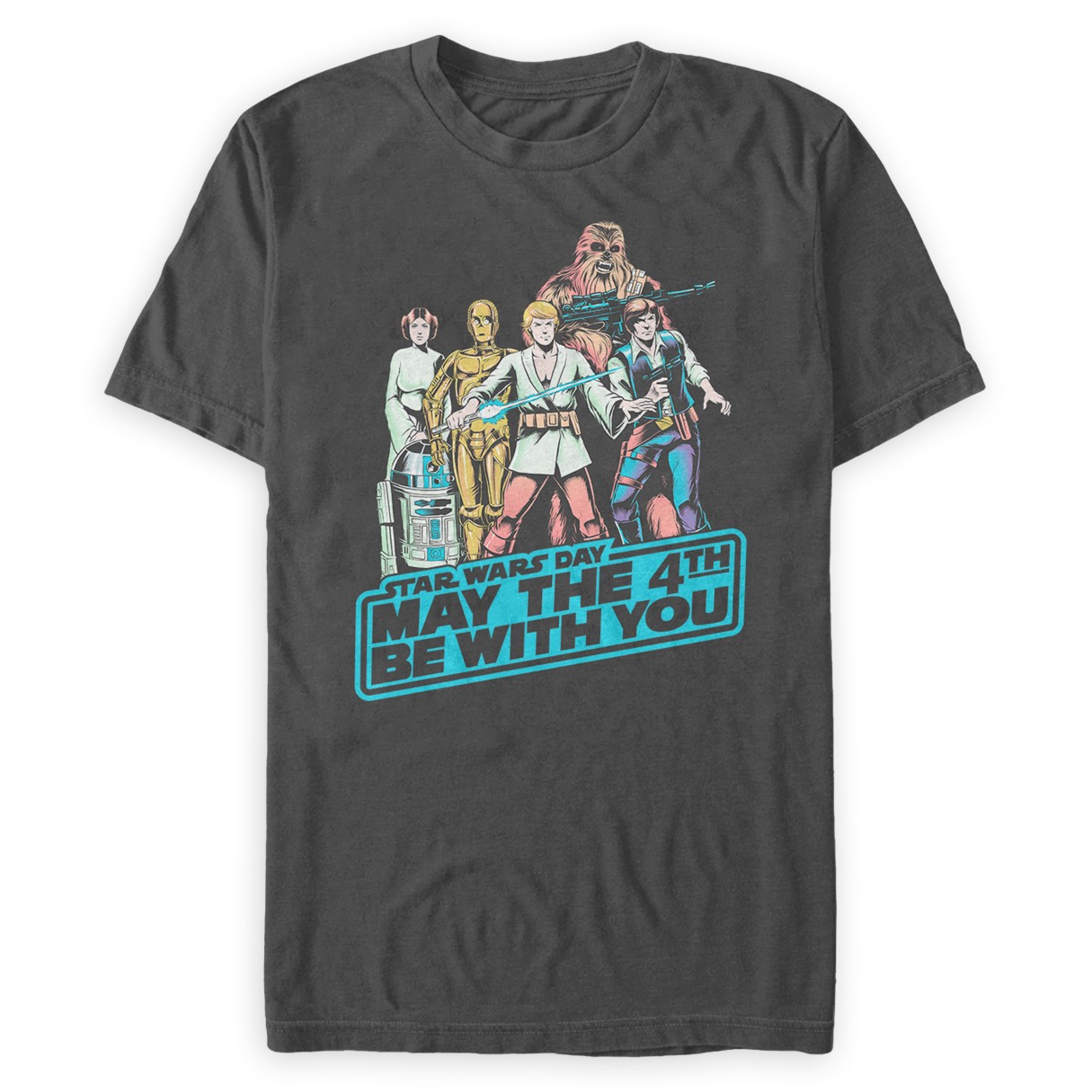 Star Wars Day ''May the 4th Be with You'' T-Shirt for Adults