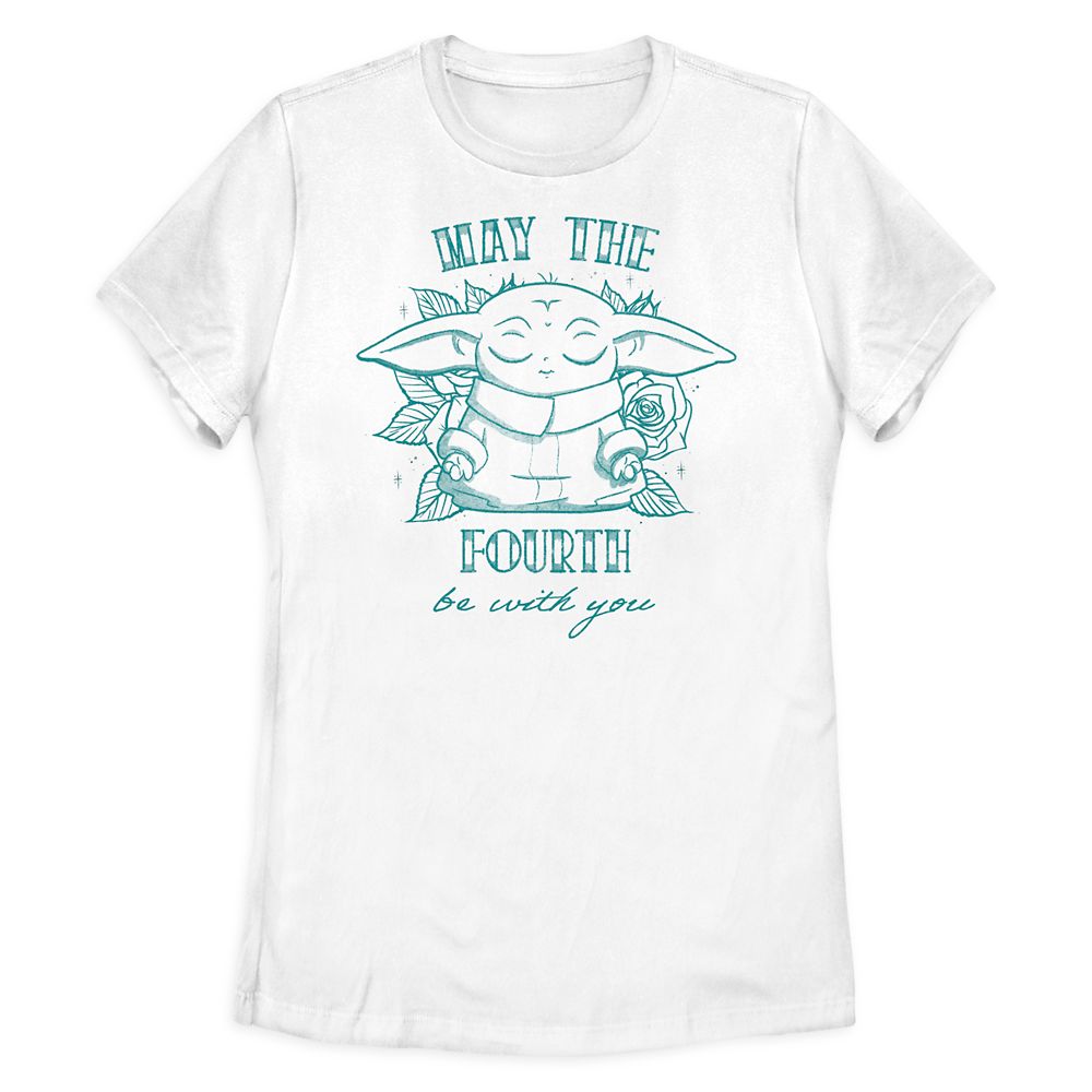 Grogu May the Fourth Be with You T-Shirt for Women  Star Wars Official shopDisney