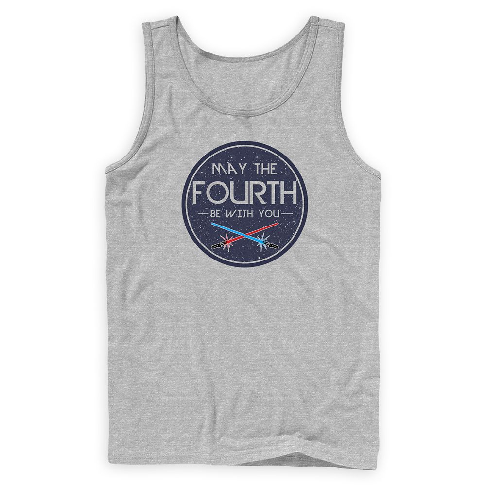 LIGHTSABER ''May the Fourth Be with You'' Tank Top for Adults – Star Wars