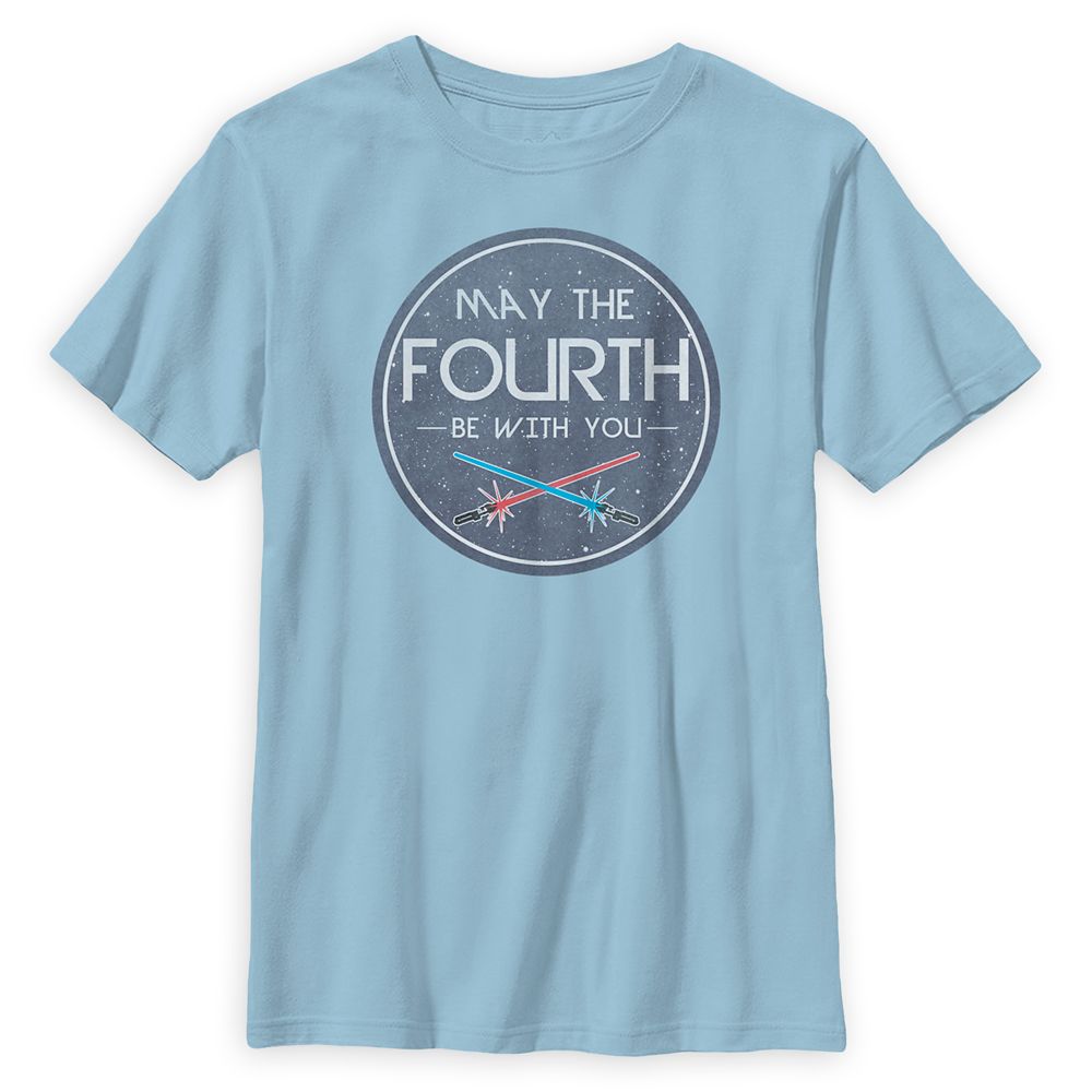 LIGHTSABER ''May the Fourth Be with You'' T-Shirt for Kids – Star Wars