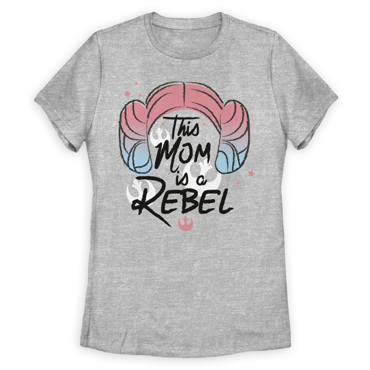 Princess Leia ''Rebel Mom'' T-Shirt for Women – Star Wars