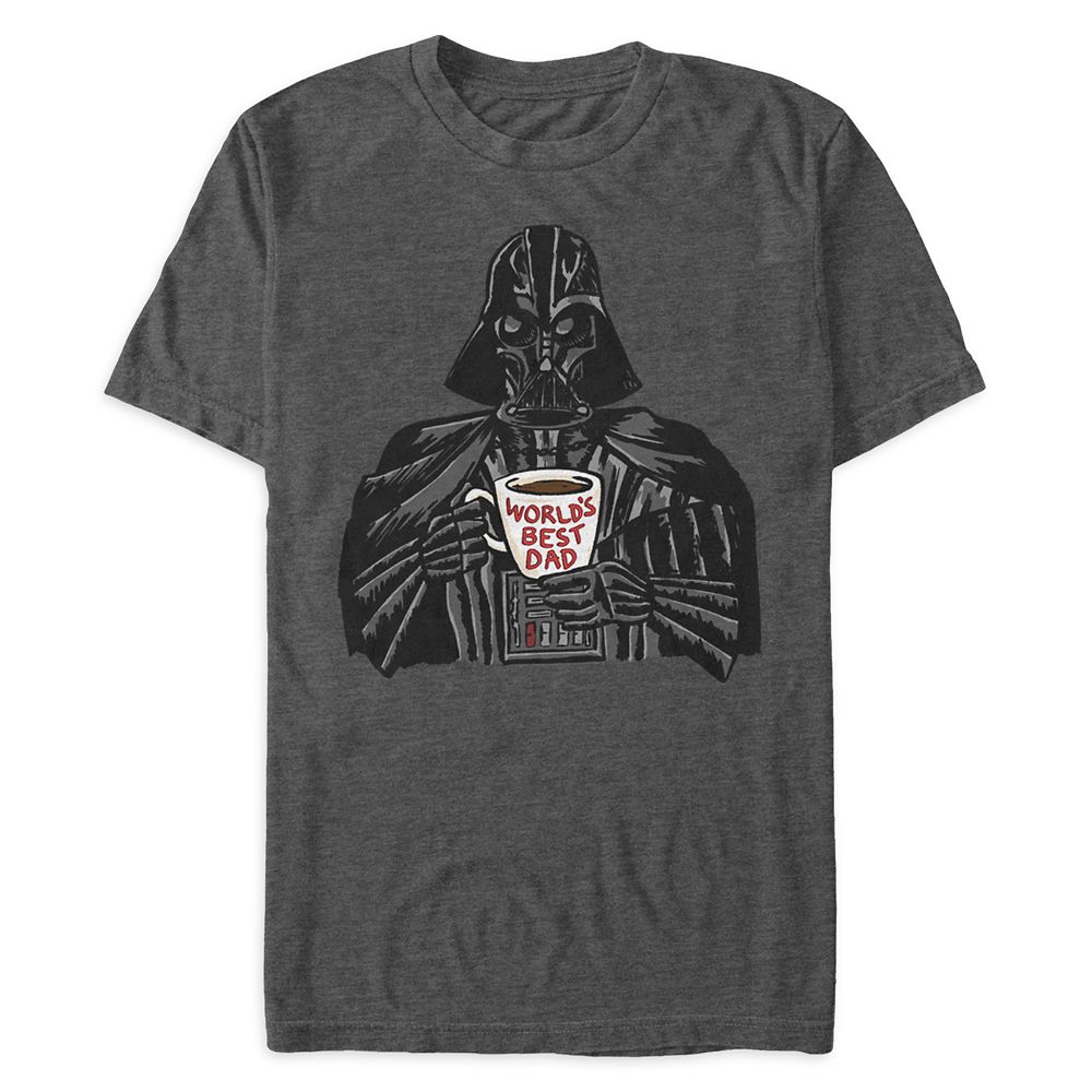Darth Vader ”World’s Best Dad” Heathered T-Shirt for Men – Star Wars is now available for purchase