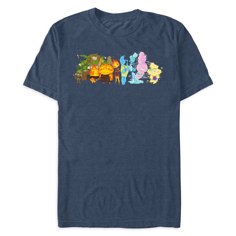 Elemental Heathered T-Shirt for Adults Official shopDisney