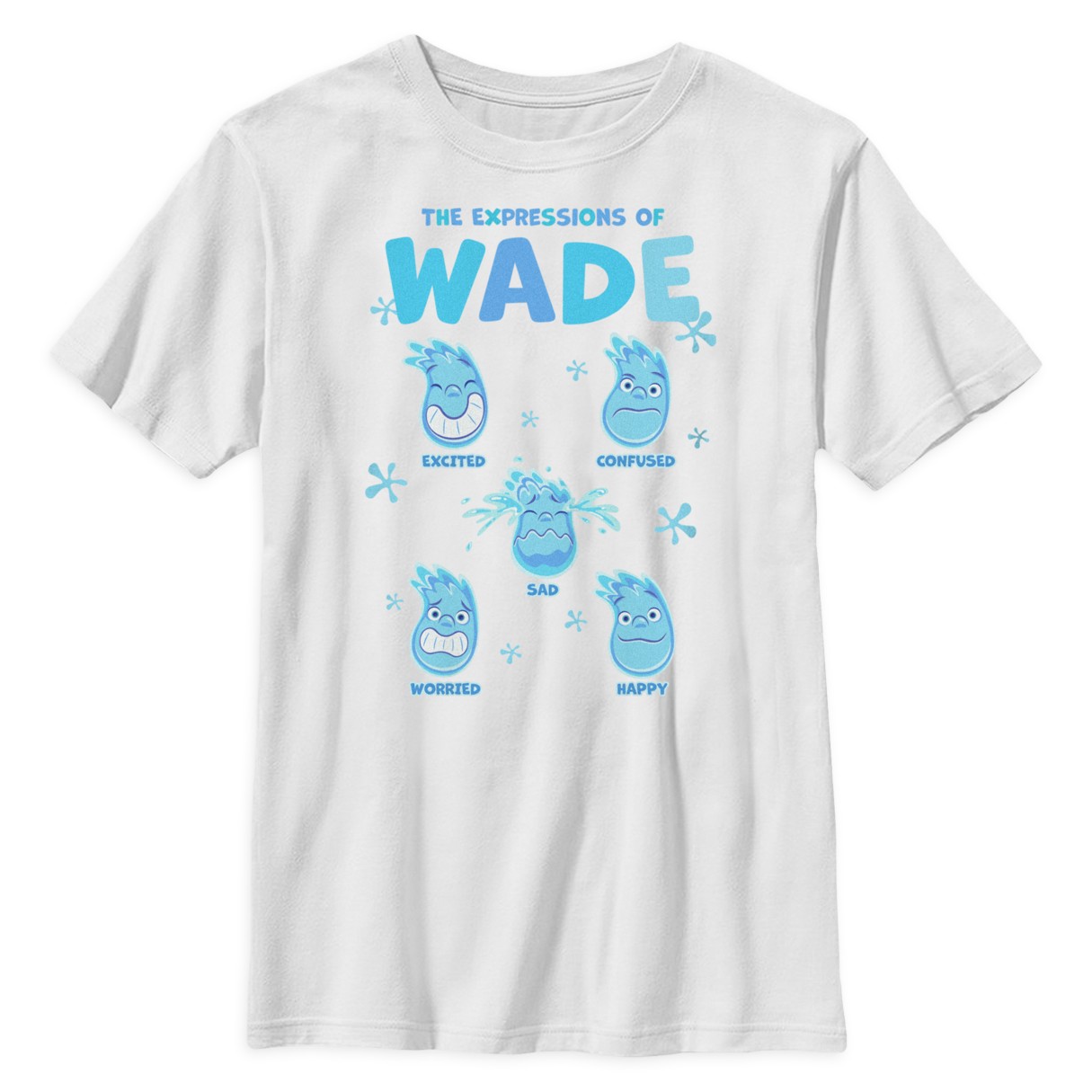 Wade Ripple ''The Expressions of Wade'' T-Shirt for Kids – Elemental