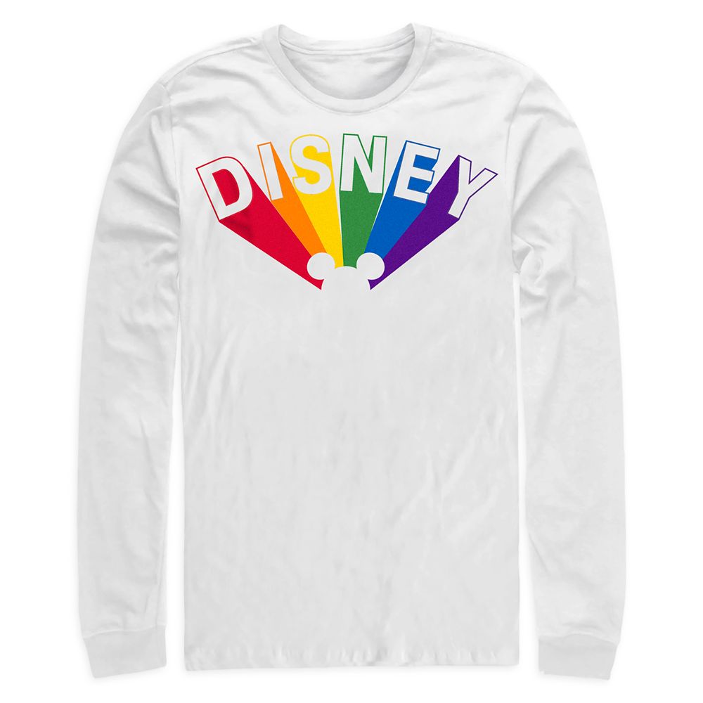 Mickey Mouse Icon Long Sleeve T-Shirt for Adults  Disney Pride Collection