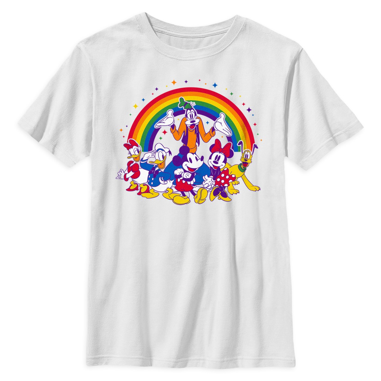 Mickey Mouse and Friends Rainbow T-Shirt for Kids – Disney Pride Collection