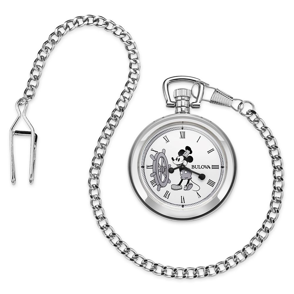 Steamboat Willie Pocket Watch by Bulova is now available online
