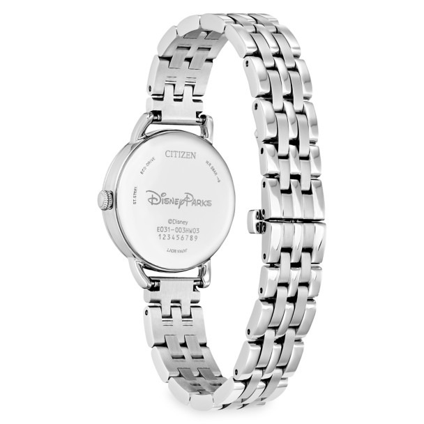 Mickey Mouse Stainless Steel Eco-Drive Watch for Women by Citizen