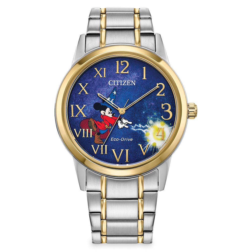 Sorcerer Mickey Mouse Eco Drive Watch For Adults By Citizen