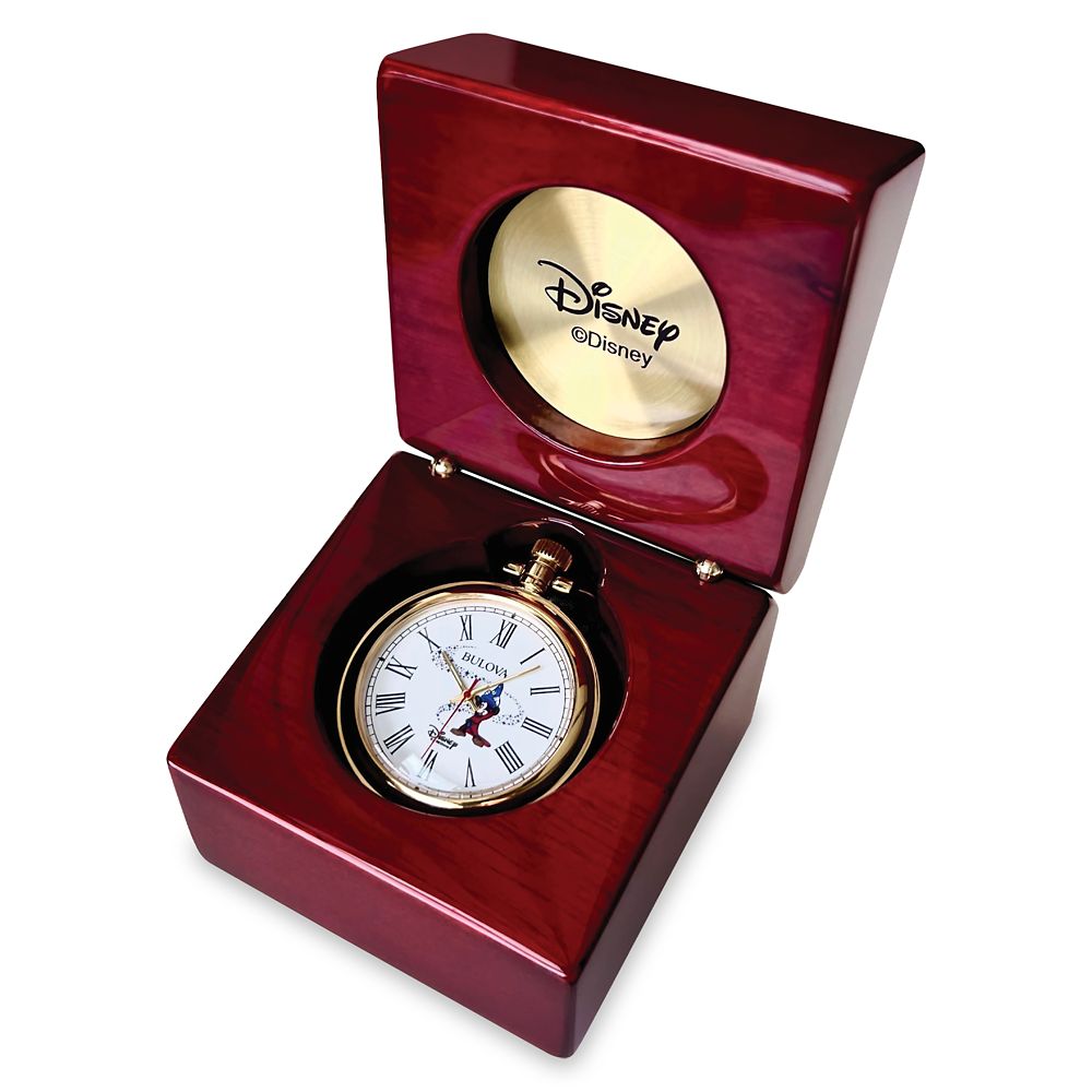 Sorcerer Mickey Mouse Pocket Watch by Bulova – Fantasia