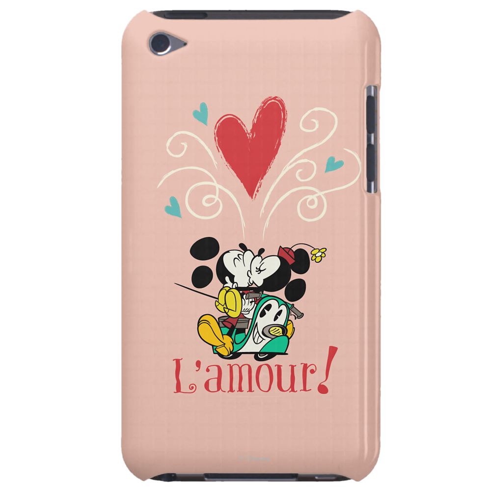 Mickey Mouse Croissant de Triomphe iPod Case  Customizable Official shopDisney