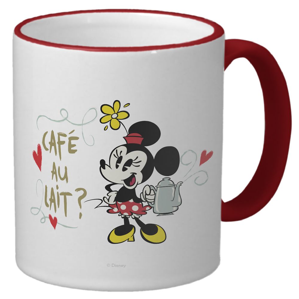 Mickey Mouse Croissant de Triomphe Ringer Mug – Customizable