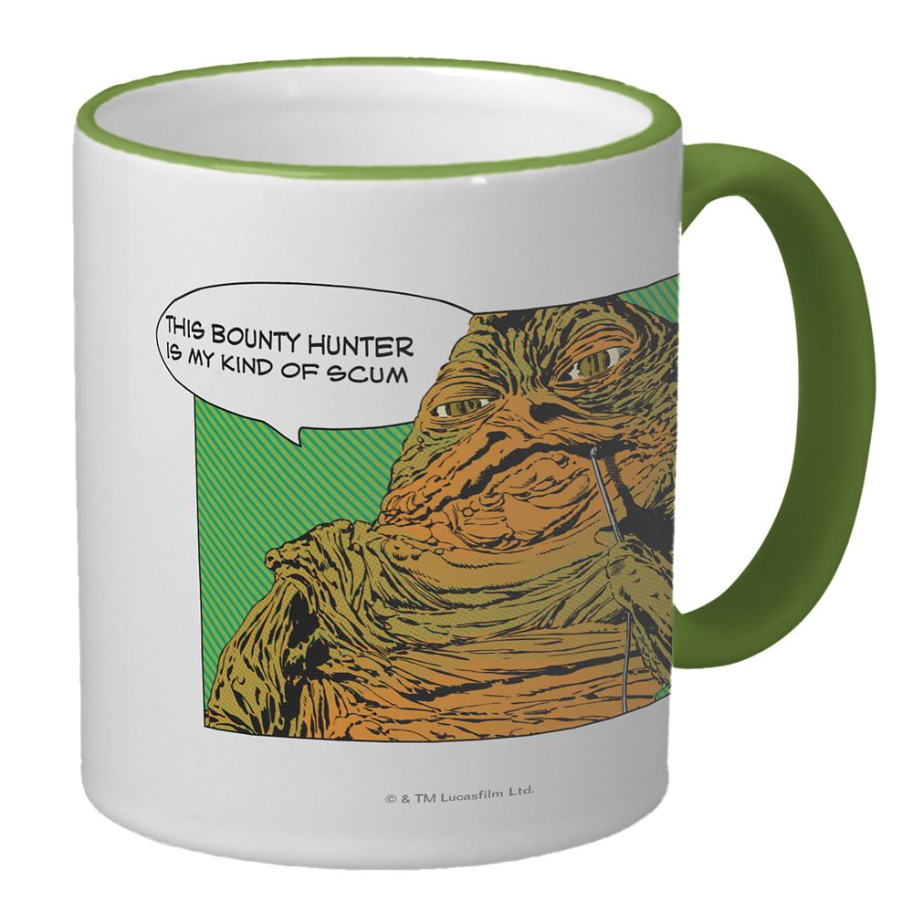 Jabba the Hutt Ringer Mug  Customizable Official shopDisney