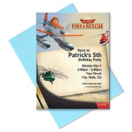Planes: Fire & Rescue Invitation – Customizable