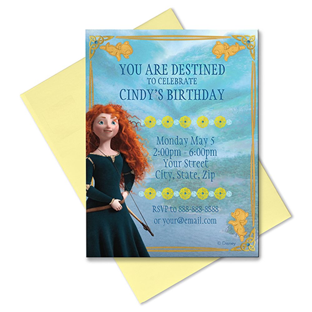 Brave Invitation &ndash; Customizable