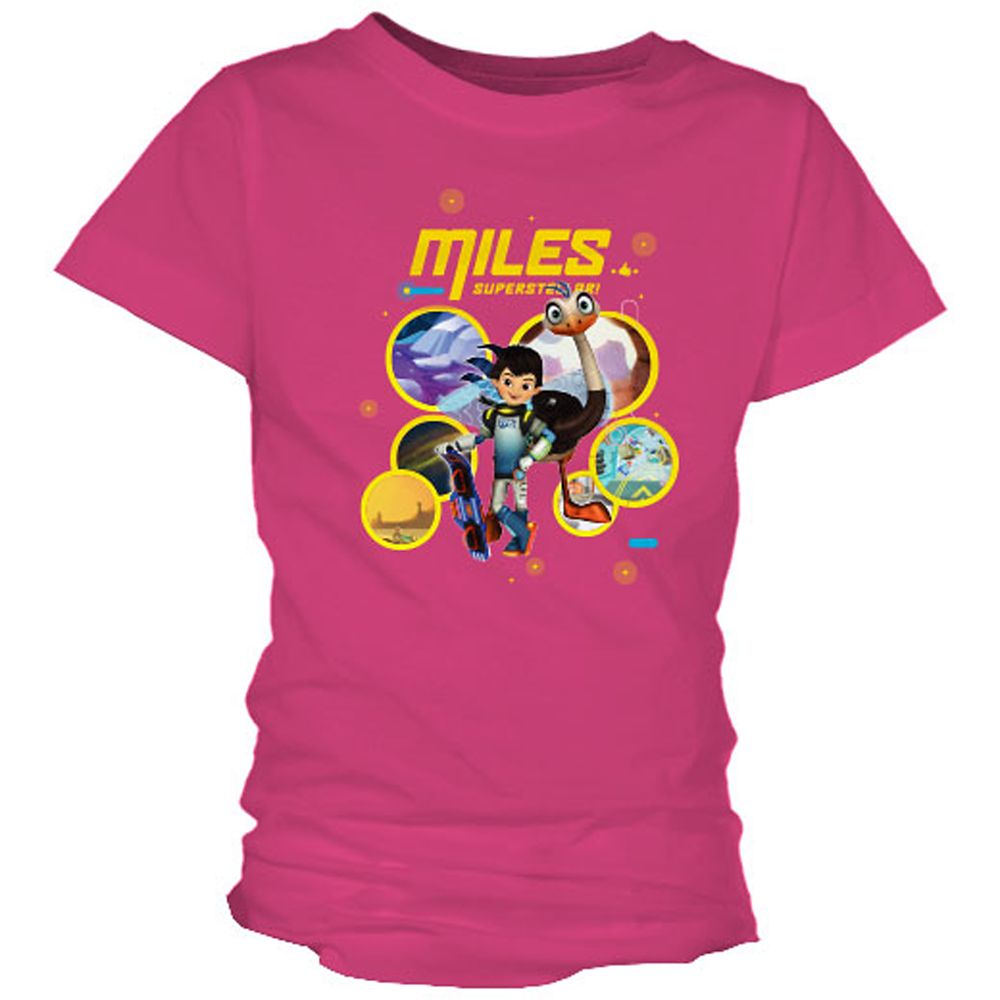 Miles from Tomorrowland Superstellar Tee for Girls  Customizable Official shopDisney