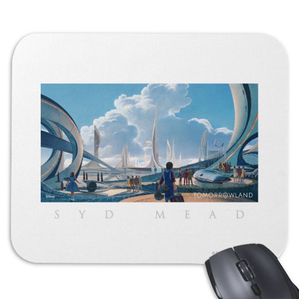 Tomorrowland Syd Mead Mouse Pad  Customizable Official shopDisney