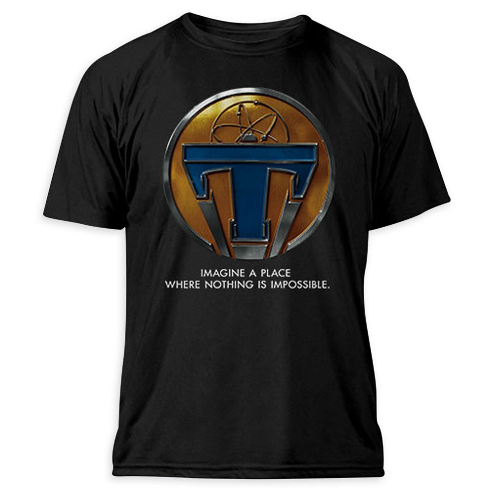 Tomorrowland Icon Tee for Men  Customizable Official shopDisney