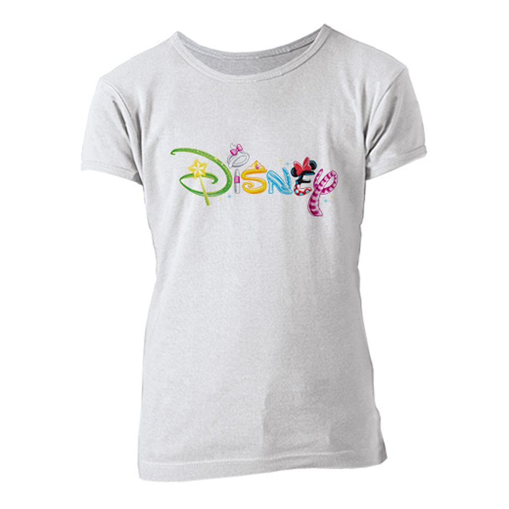 Disney Logo Tee for Girls  Customizable