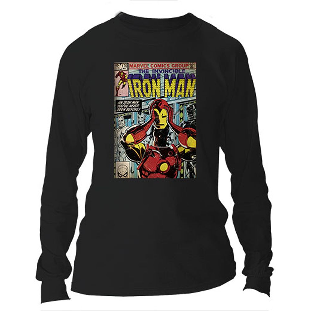 Iron Man Long Sleeve Tee for Adults  Customizable Official shopDisney