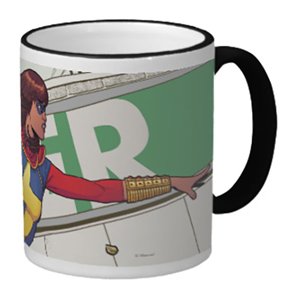Ms. Marvel Ringer Mug &ndash; Customizable