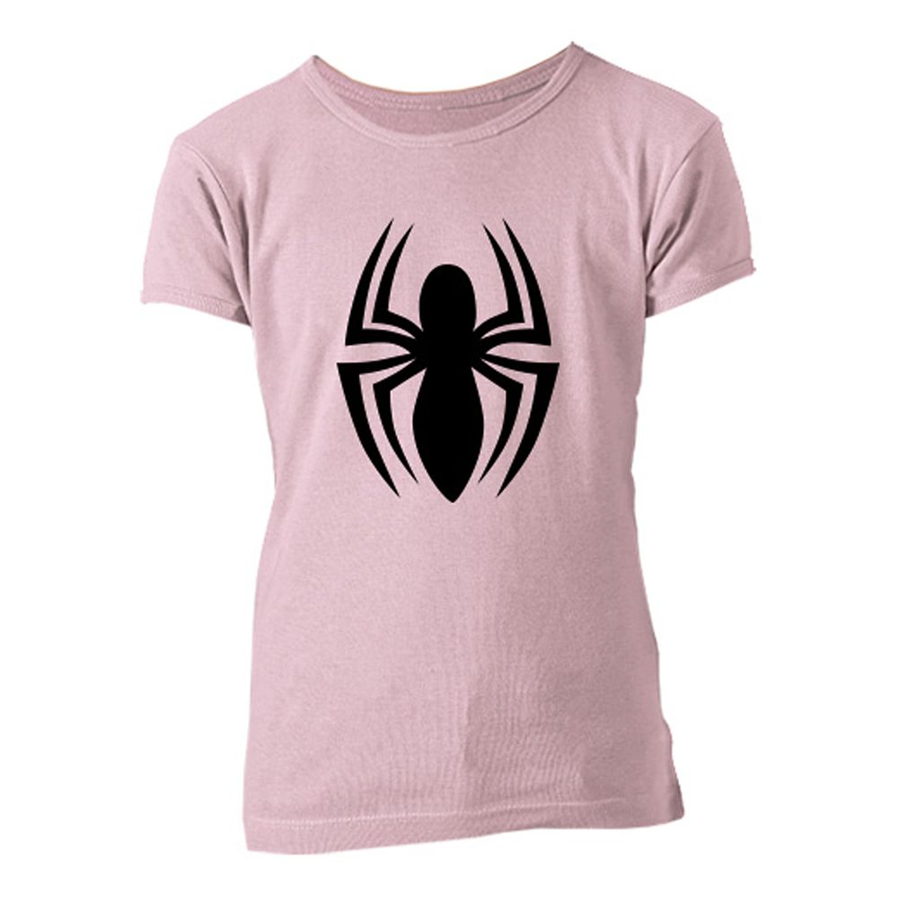 Spider-Man Logo Tee for Girls- Customizable Official shopDisney