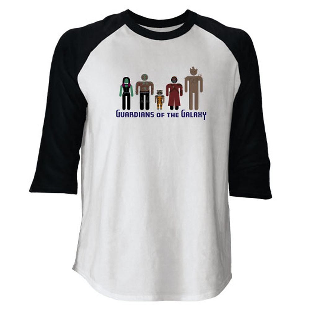 Guardians of the Galaxy Raglan Tee for Adults &ndash; Customizable