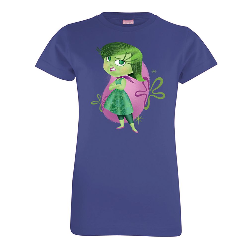 Disgust Tee for Girls – PIXAR Inside Out – Customizable