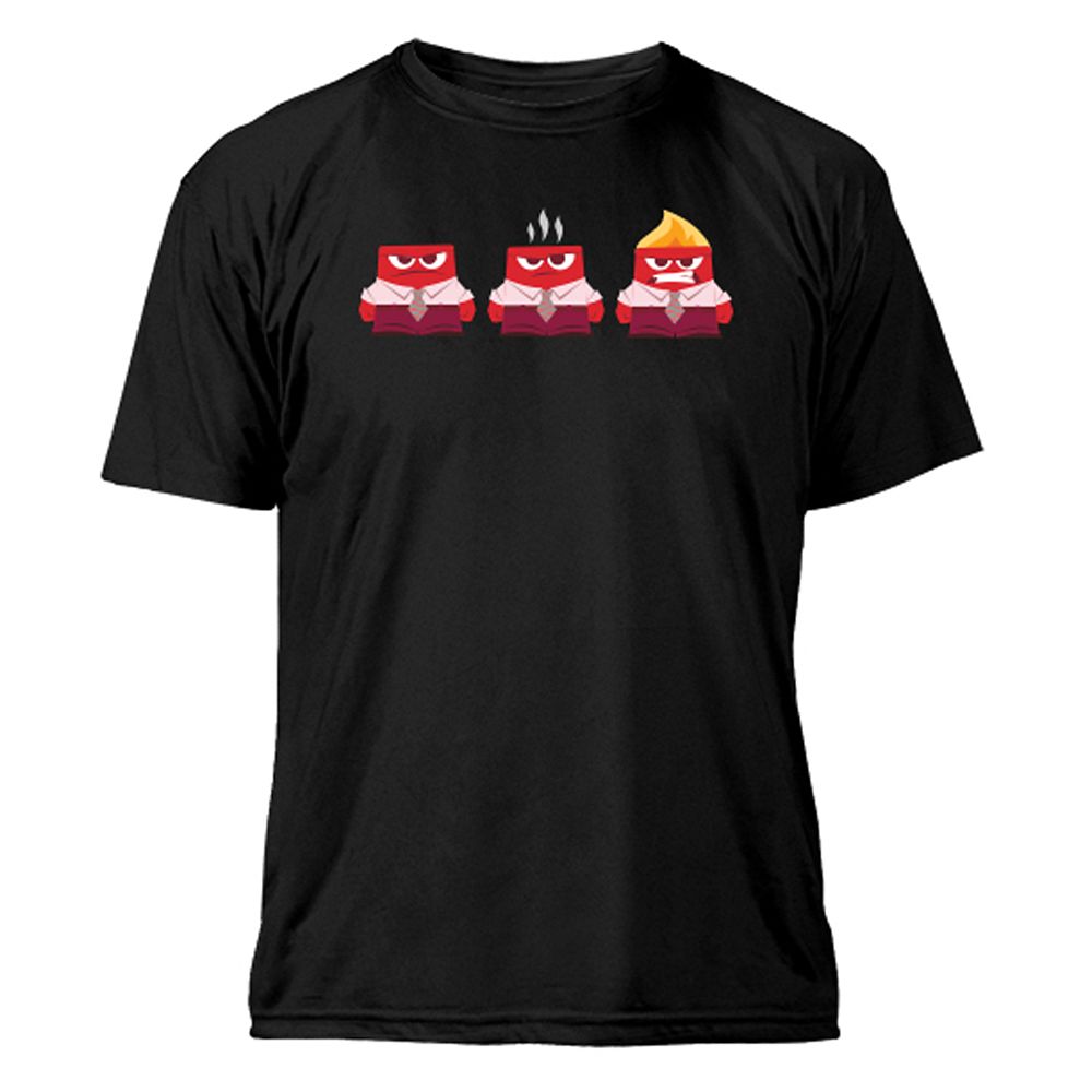 Anger Tee for Adults &ndash; PIXAR Inside Out &ndash; Customizable
