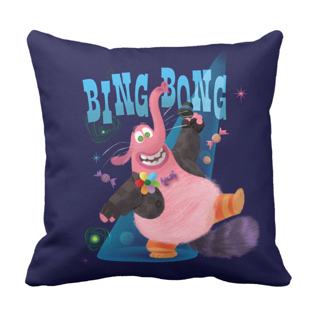 Bing Bong Throw Pillow  PIXAR Inside Out  Customizable Official shopDisney
