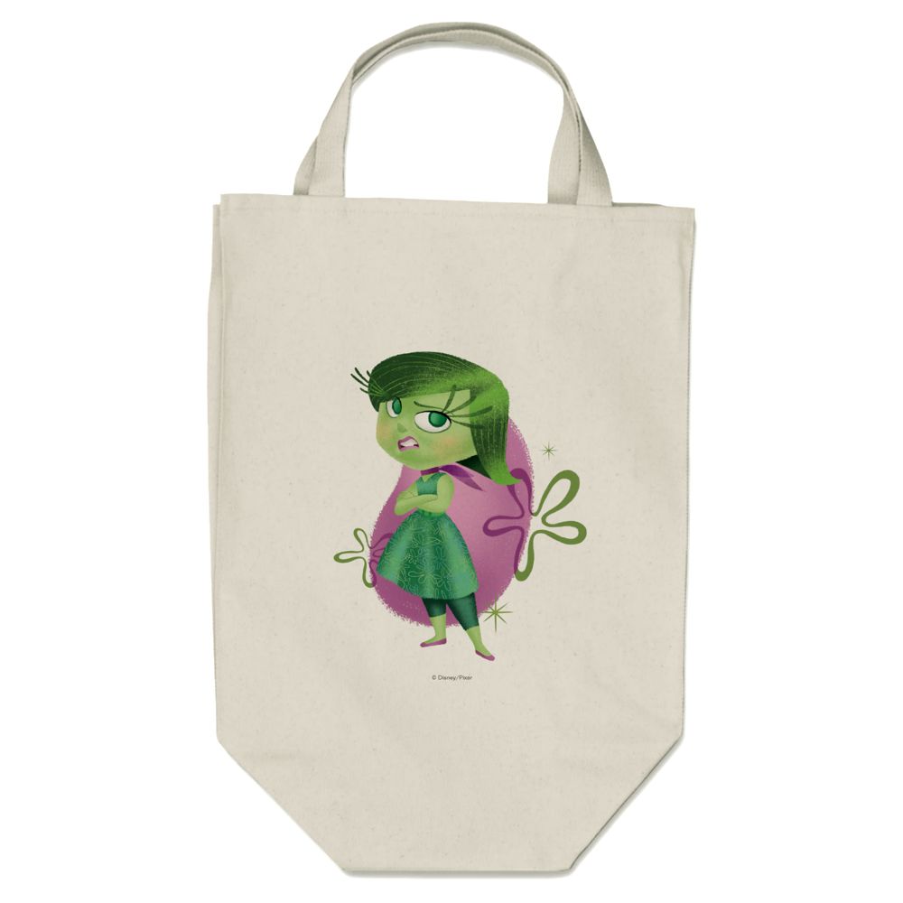 Disgust Canvas Tote Bag &ndash; PIXAR Inside Out &ndash; Customizable