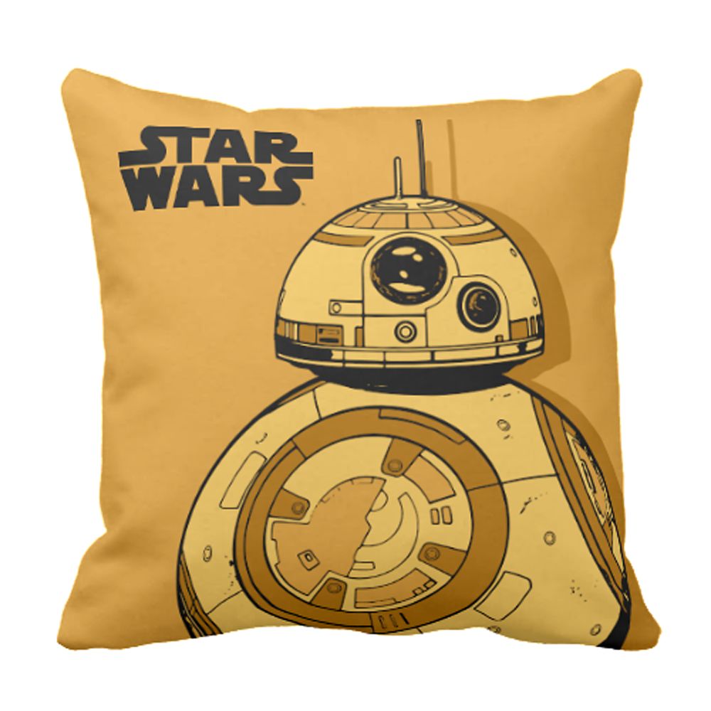 BB 8 Throw Pillow Star Wars The Force Awakens Customizable