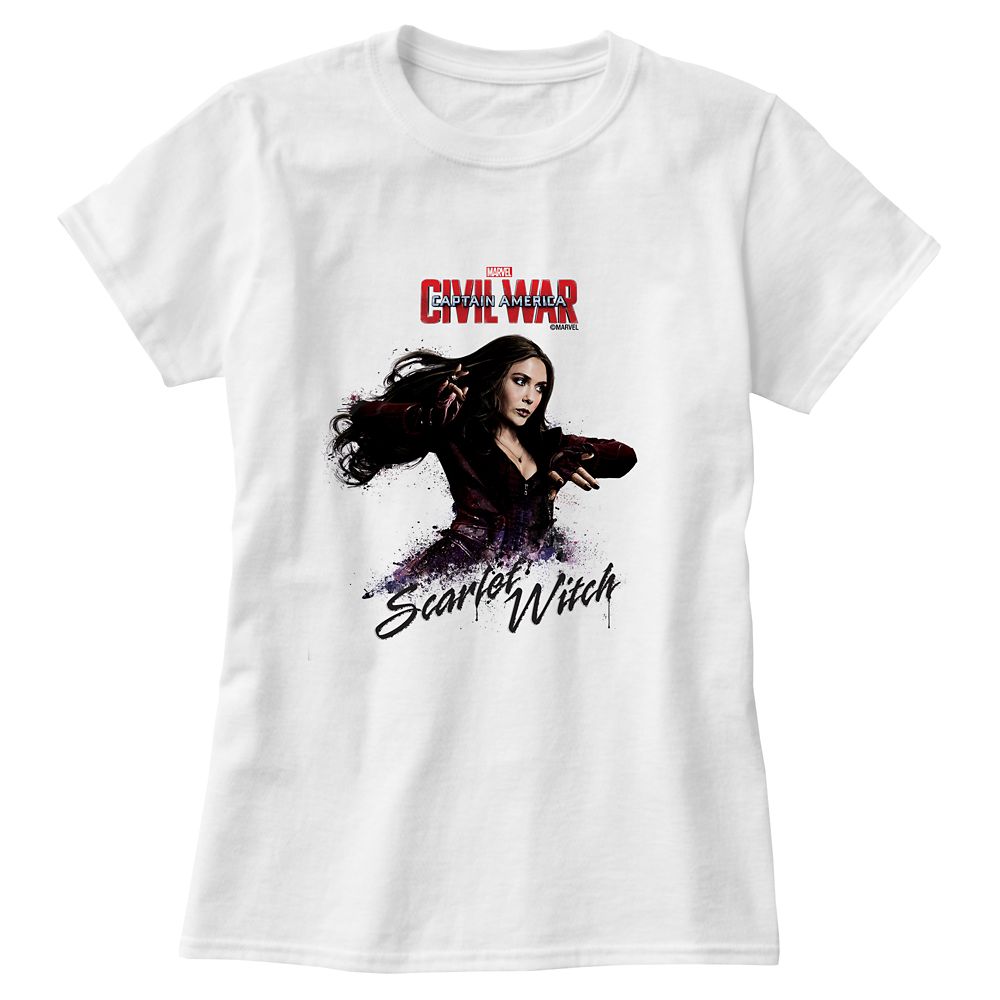 Scarlet Witch Tee For Women  Captain America: Civil War  Customizable Official shopDisney