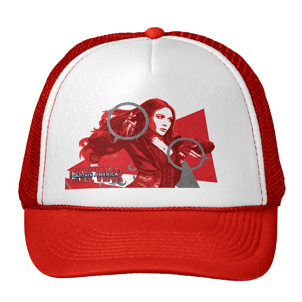 Scarlet Witch Trucker Hat  Captain America: Civil War  Customizable Official shopDisney