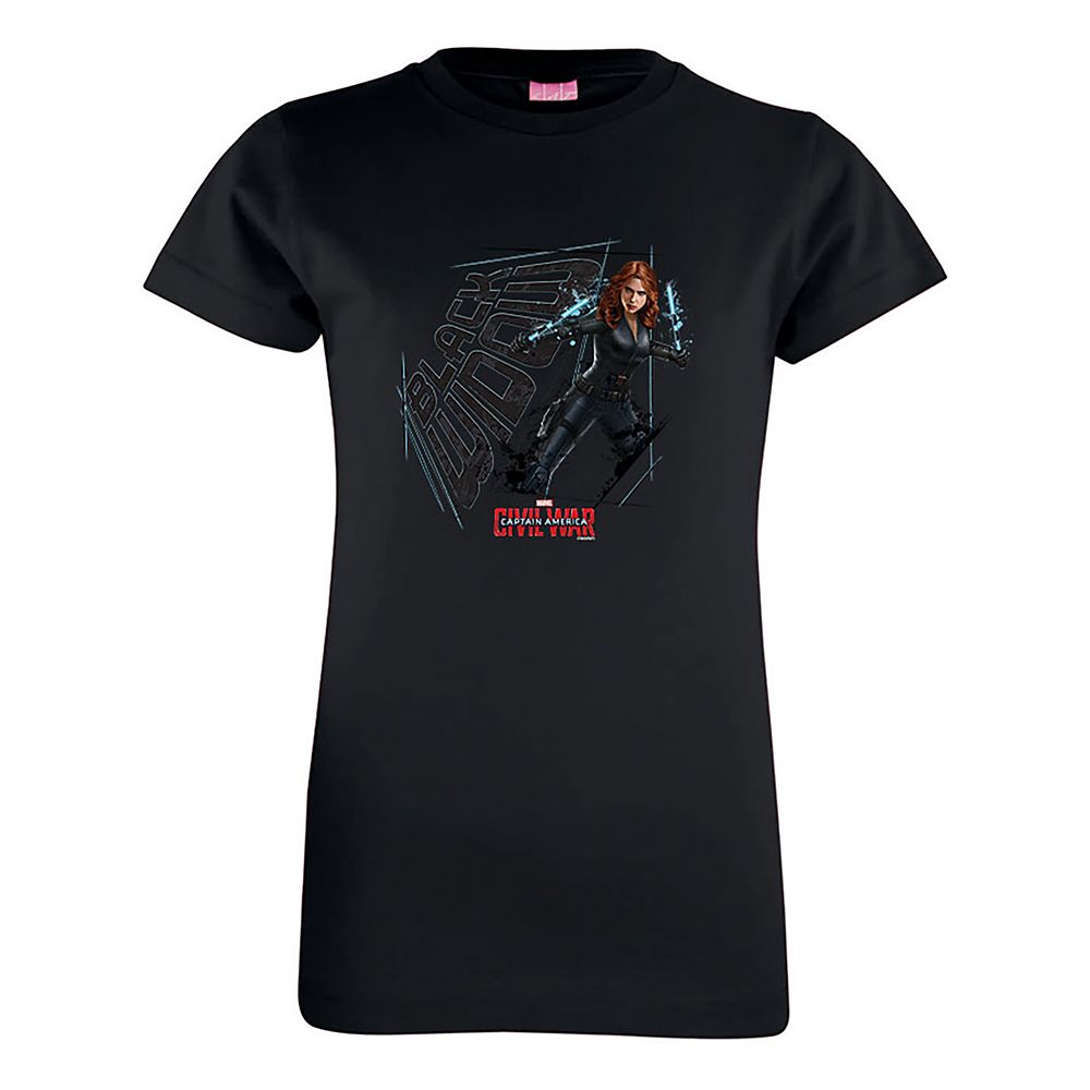 Black Widow Tee for Girls: Captain America: Civil War  Customizable Official shopDisney