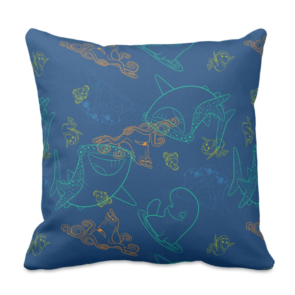 Finding Dory Sketch Pillow  Customizable Official shopDisney