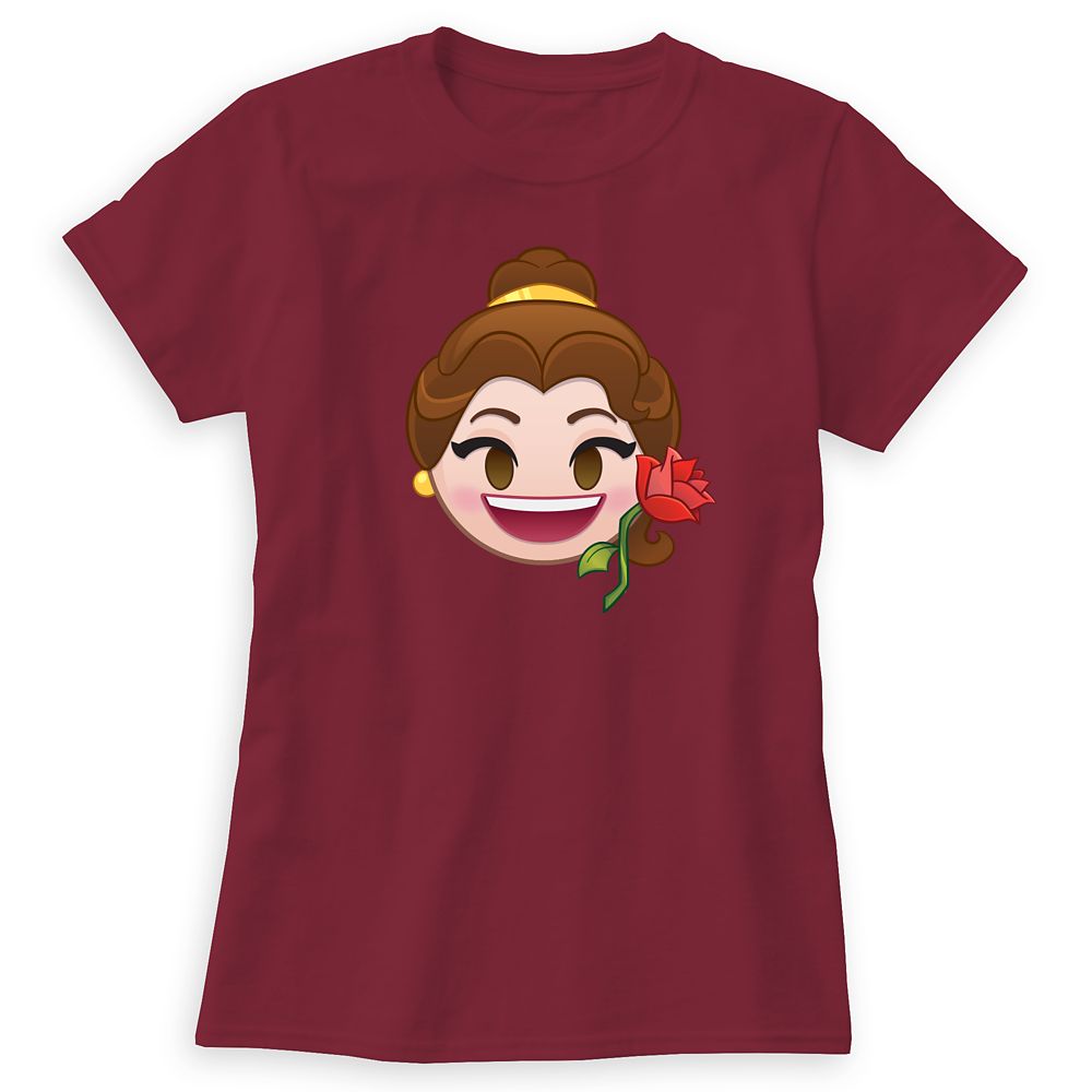 Belle Emoji Tee for Women  Customizable Official shopDisney