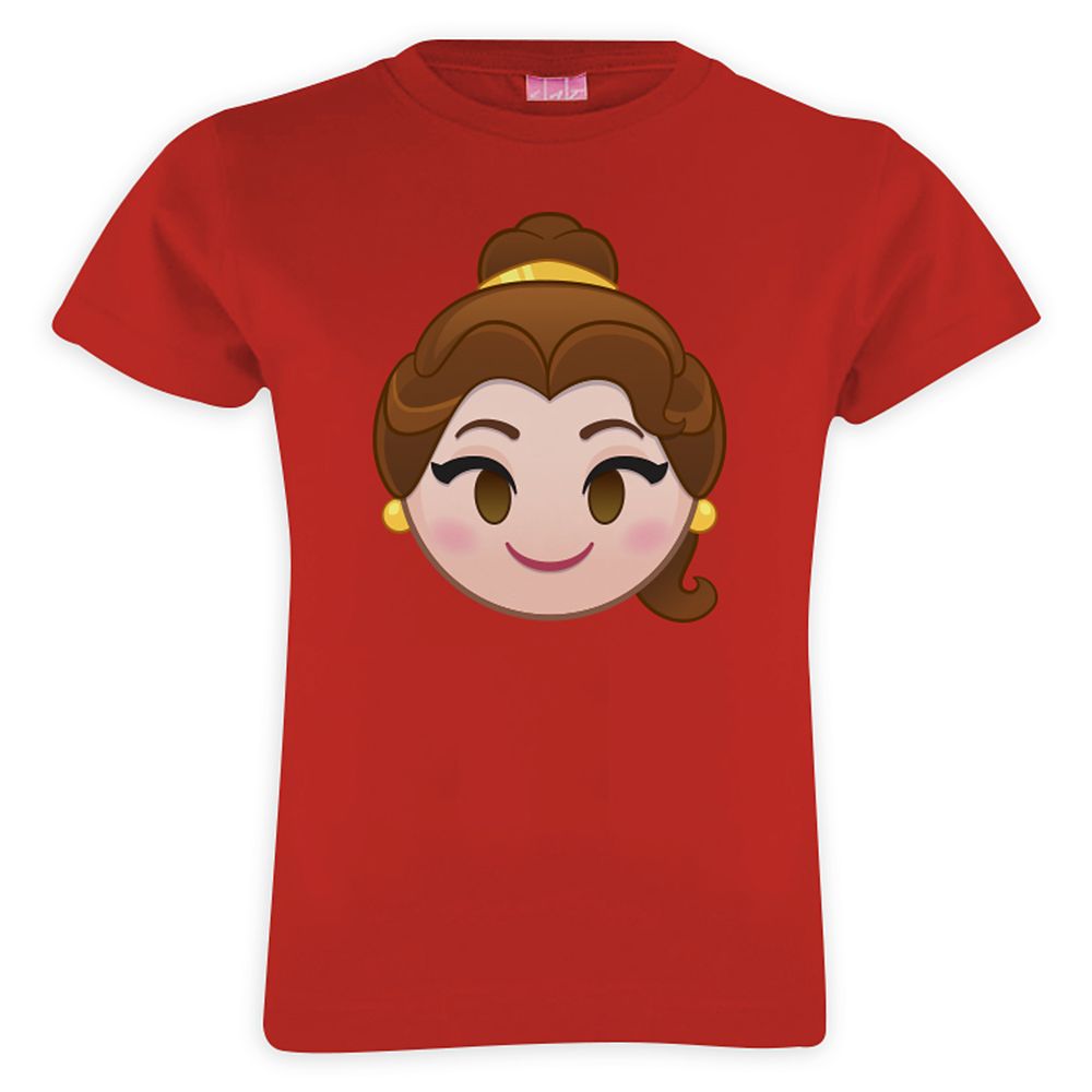 Belle Emoji Tee for Girls  Customizable Official shopDisney