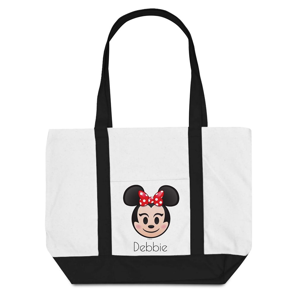 Minnie Mouse Emoji Tote Bag  Customizable Official shopDisney