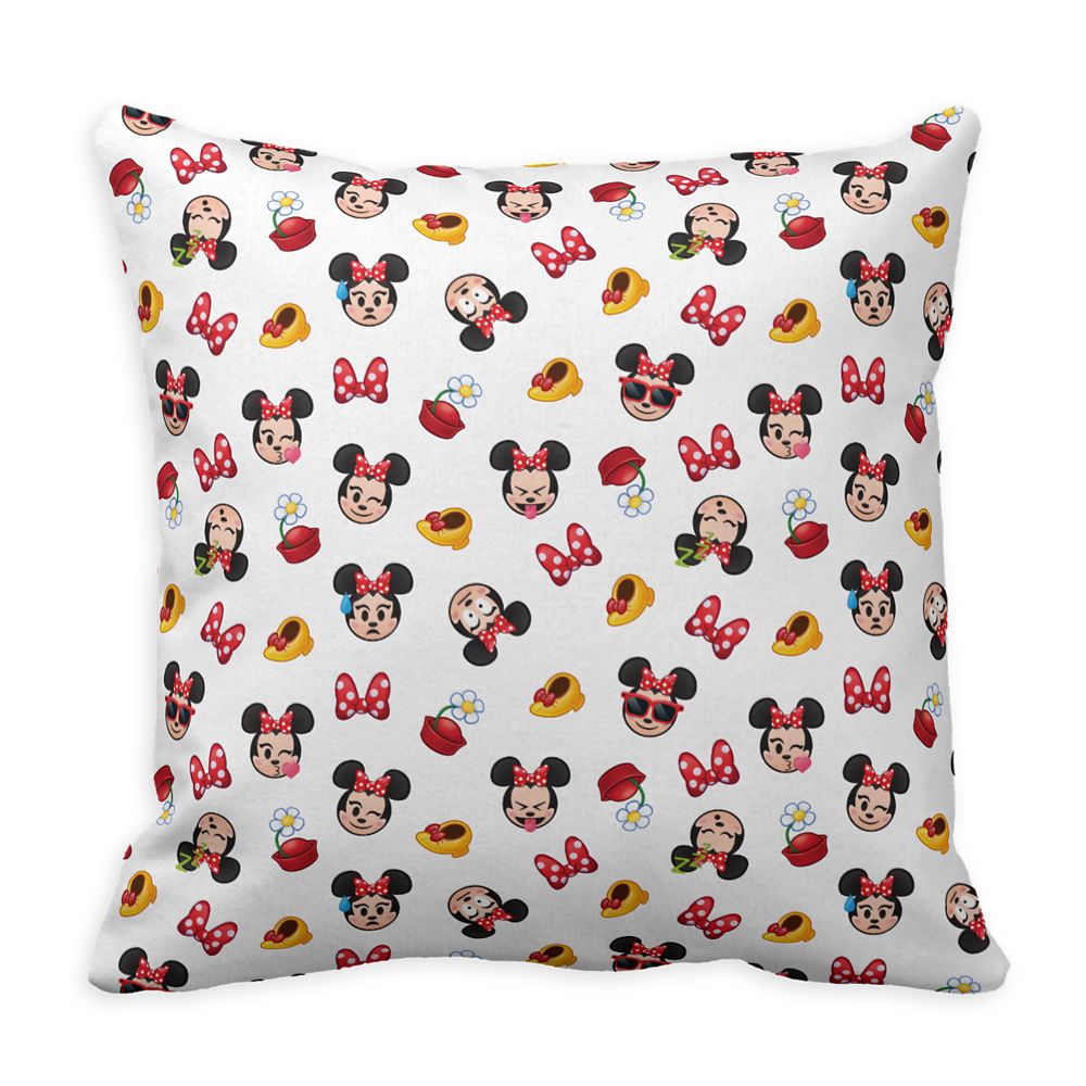 Minnie Mouse Emoji Pillow  Customizable Official shopDisney