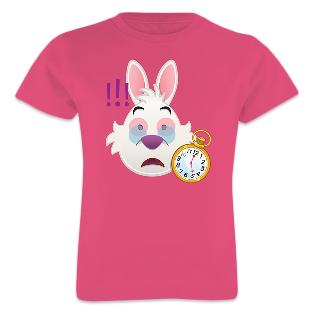 White Rabbit Emoji Tee for Girls  Customizable Official shopDisney