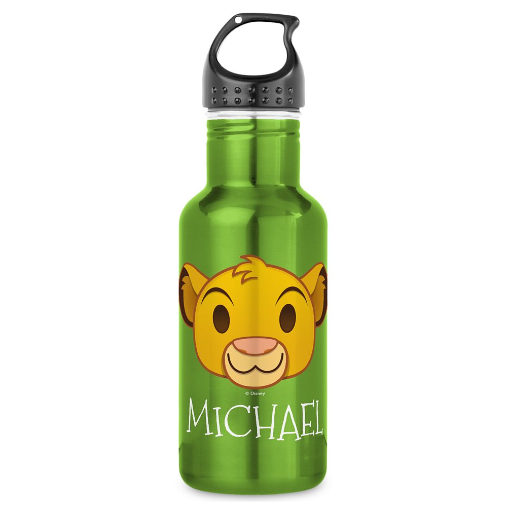 Simba Emoji Water Bottle  Customizable Official shopDisney