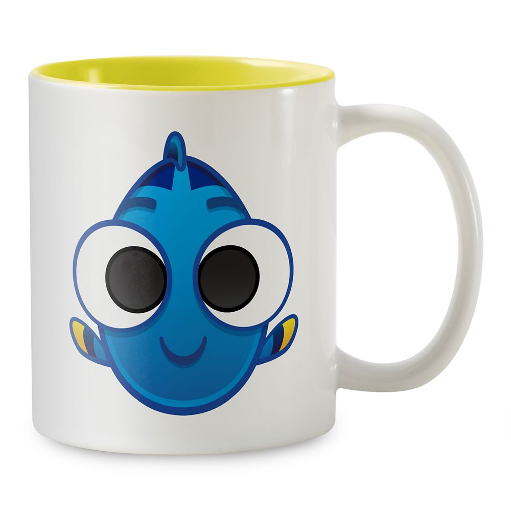 Dory Emoji Two-Tone Mug  Customizable Official shopDisney