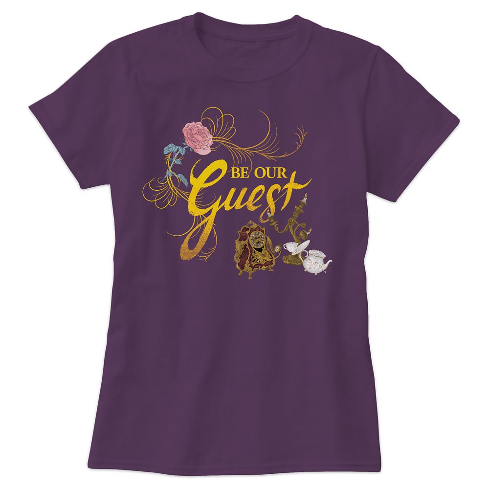Beauty and the Beast Be Our Guest Tee for Women  Live Action Film  Customizable Official shopDisney