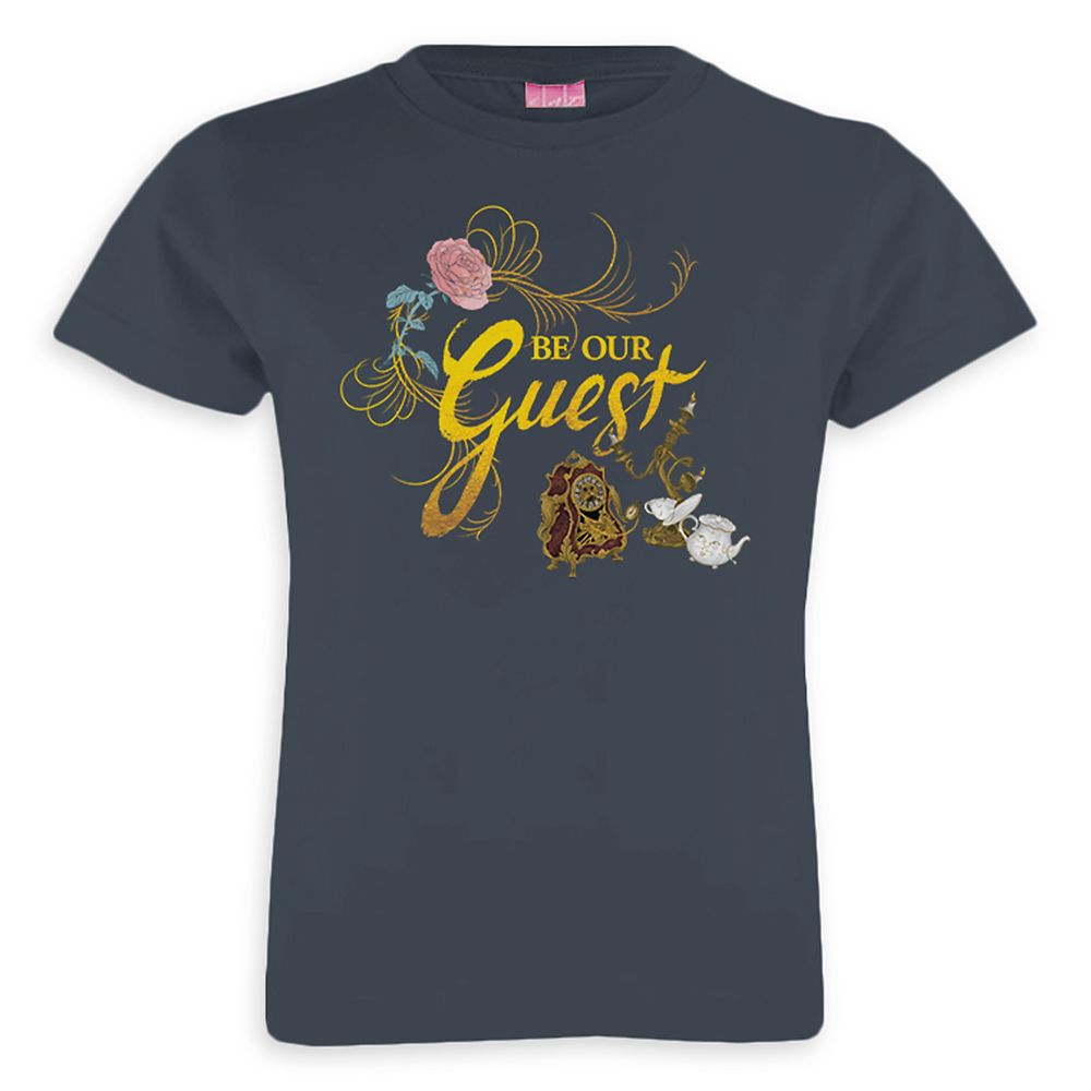 Beauty and the Beast Be Our Guest Tee for Girls – Live Action Film – Customizable