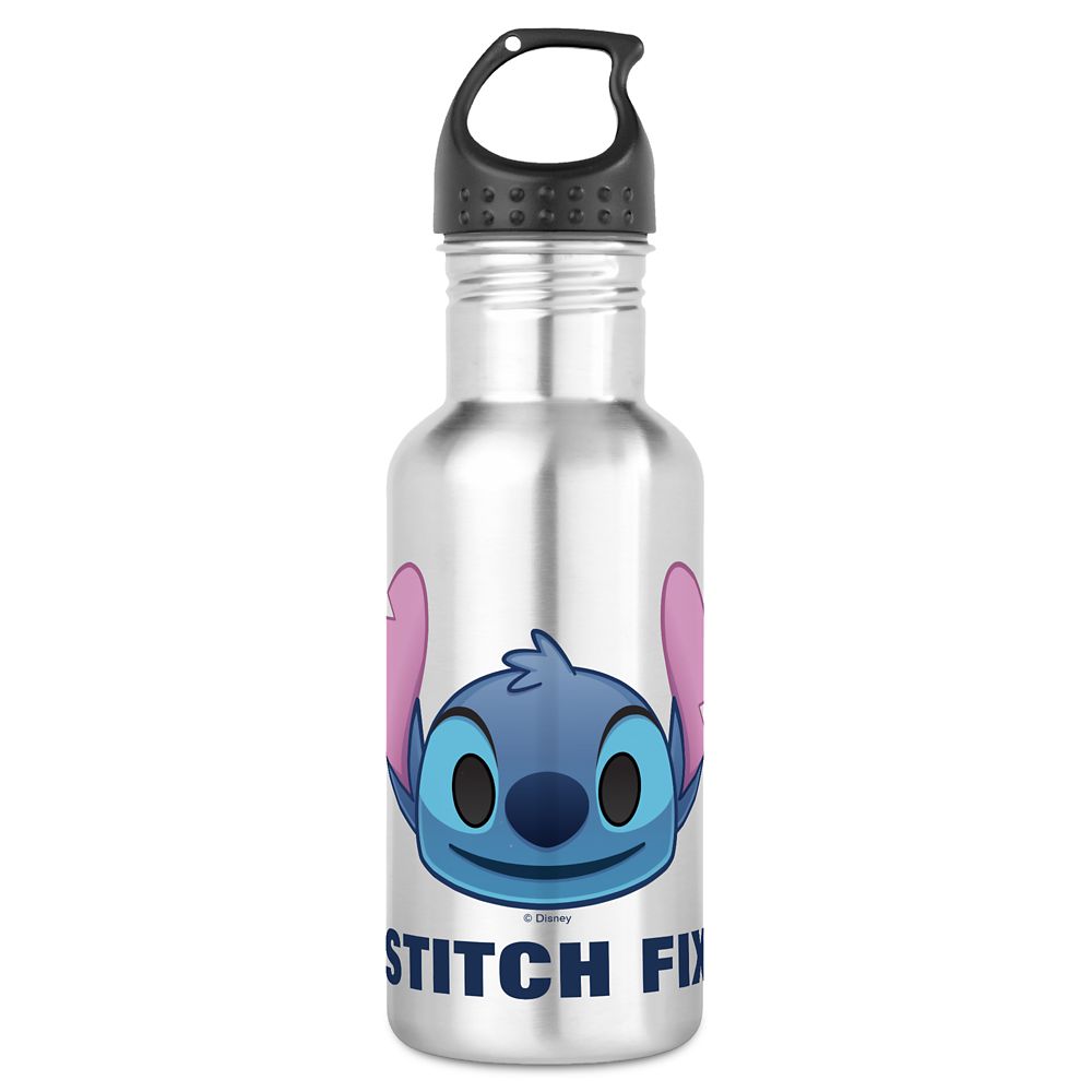 Stitch Emoji Water Bottle  Customizable Official shopDisney